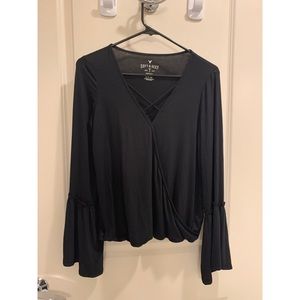 American Eagle bell sleeve top